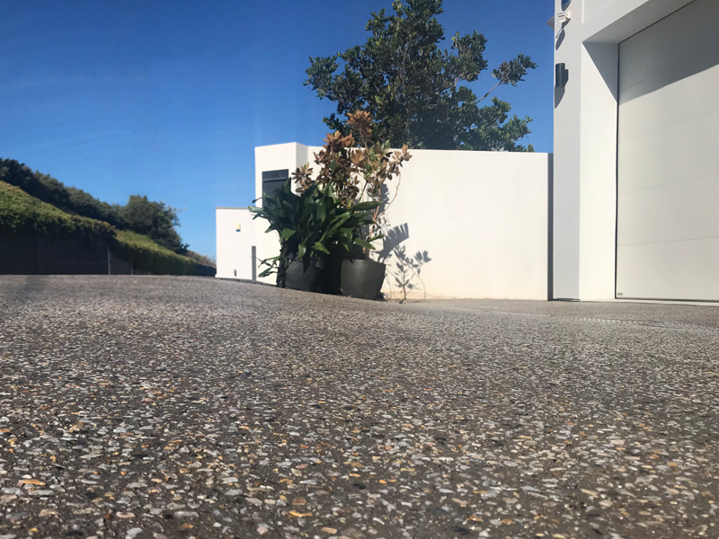 exposed aggregate driveway seacliff adelaide